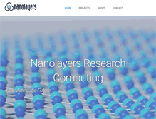 Tablet Screenshot of nanolayers.com